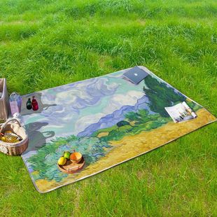 Moisture-Proof Picnic Mat, Outdoor Floor Mat, Travel Camping Style Picnic, Insulated Cushion, Portable Suburban Floor Mat, Thickeneded and Waterproof