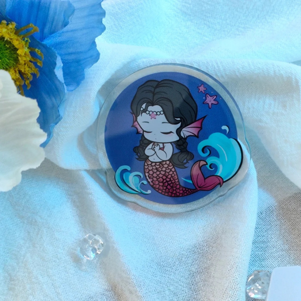 Acrylic magnetic cartoon popular fridge magnet