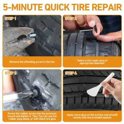 2 Tubes of Black – Repair kit