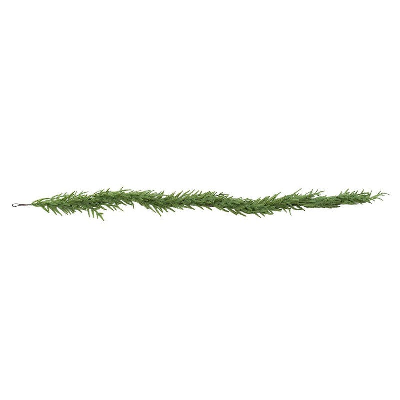 国境を越えた人気の180cmの柔らかいプラスチックの松葉クリスマス籐模擬緑の植物ノーフォーク松籐屋外クリスマス装飾|undefined
