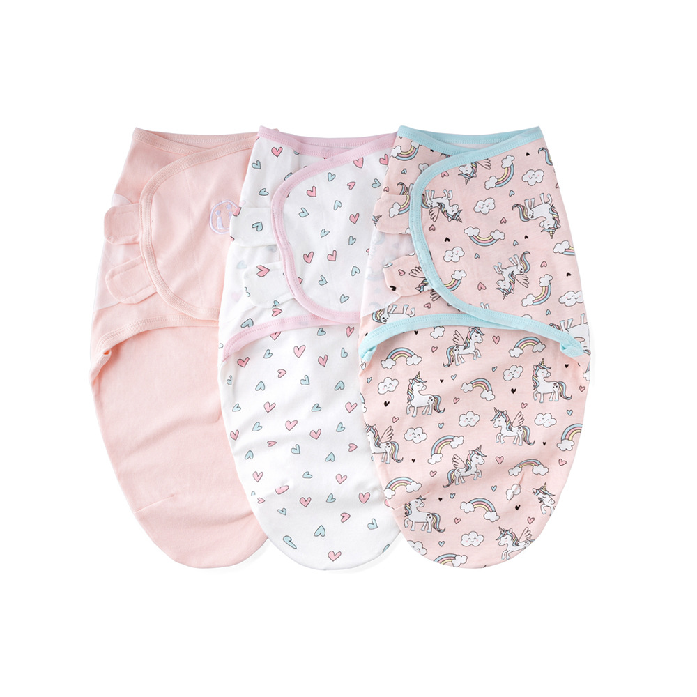 Yinmei algodón bebé pañales toalla recién nacido anti-shock bebé saco de dormir impresión cuatro estaciones bebé edredón transfronterizo