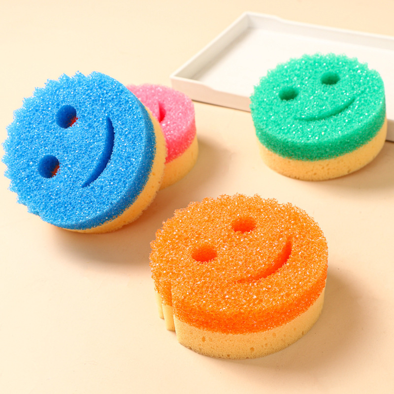 웃는 얼굴 온도 감지 스폰지 단일 레이어 3 상자