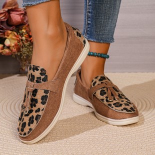 Loafers for Women, Spring and Autumn Women's Shoes, Flat-Soled Slip-Ons, Casual Shoes, Cross-Border Woolen Shoes for Men and Women, Same Style Shoes