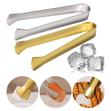 现货430不锈钢冰块夹 咖啡专用方糖夹子食品试吃夹酒吧调酒夹子