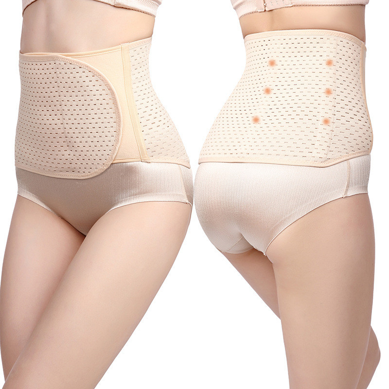 Postpartum Abdominal Binder for Body Shaping, Suitable for Natural and Cesarean Delivery, Waist and Abdomen Shaper for Reducing Belly and Shaping Waist