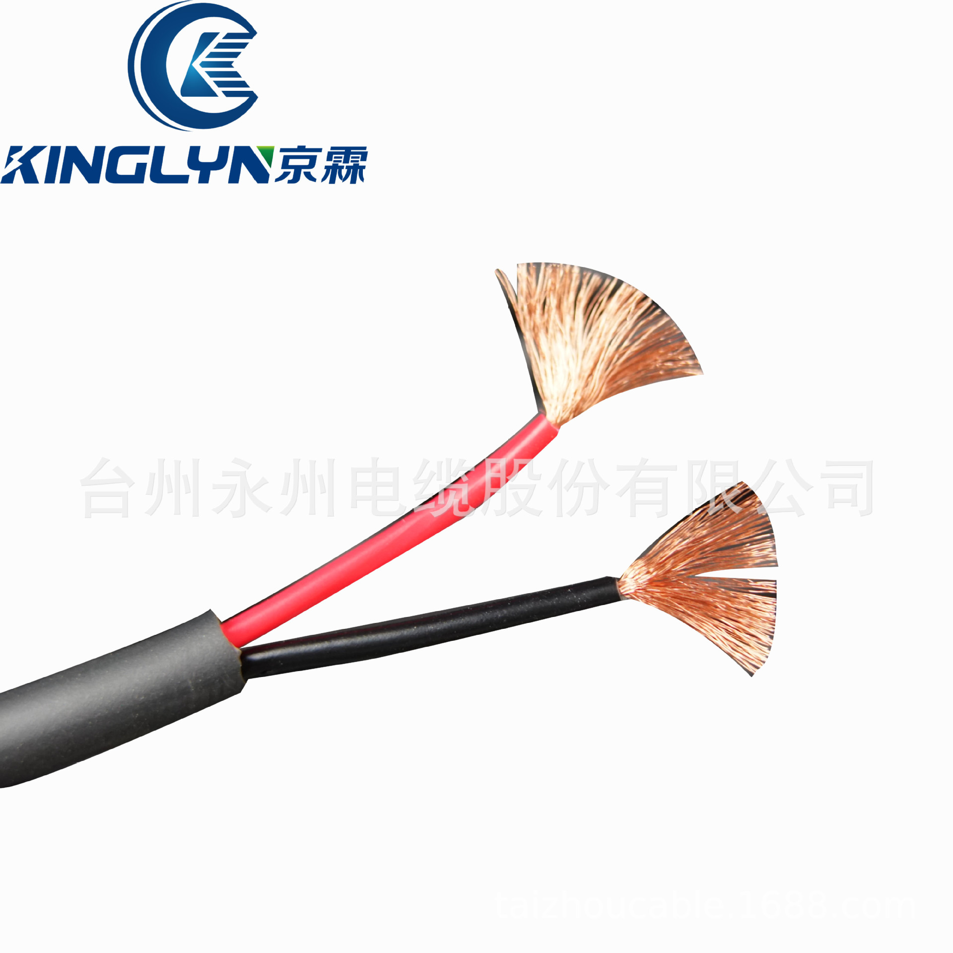 国标2芯2.5平方电线电缆TRVV防冻耐油特软耐磨耐酸抗拉全铜全塑料
