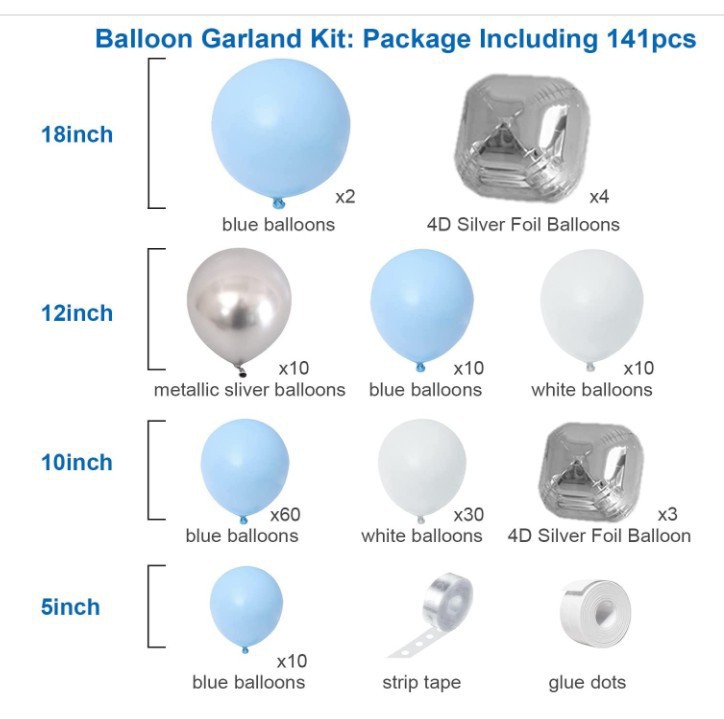 Solid Color Emulsion Party Balloon display picture 3