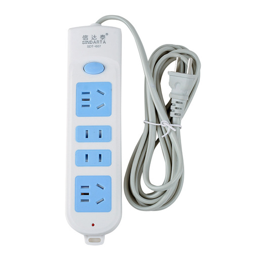 Xindatai multi-hole socket dormitory desktop with cord plug-in multi-socket switching power supply electric plug-in board