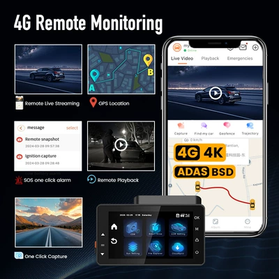 High-Definition Wide-Angle Adas Warning, Driving recorder