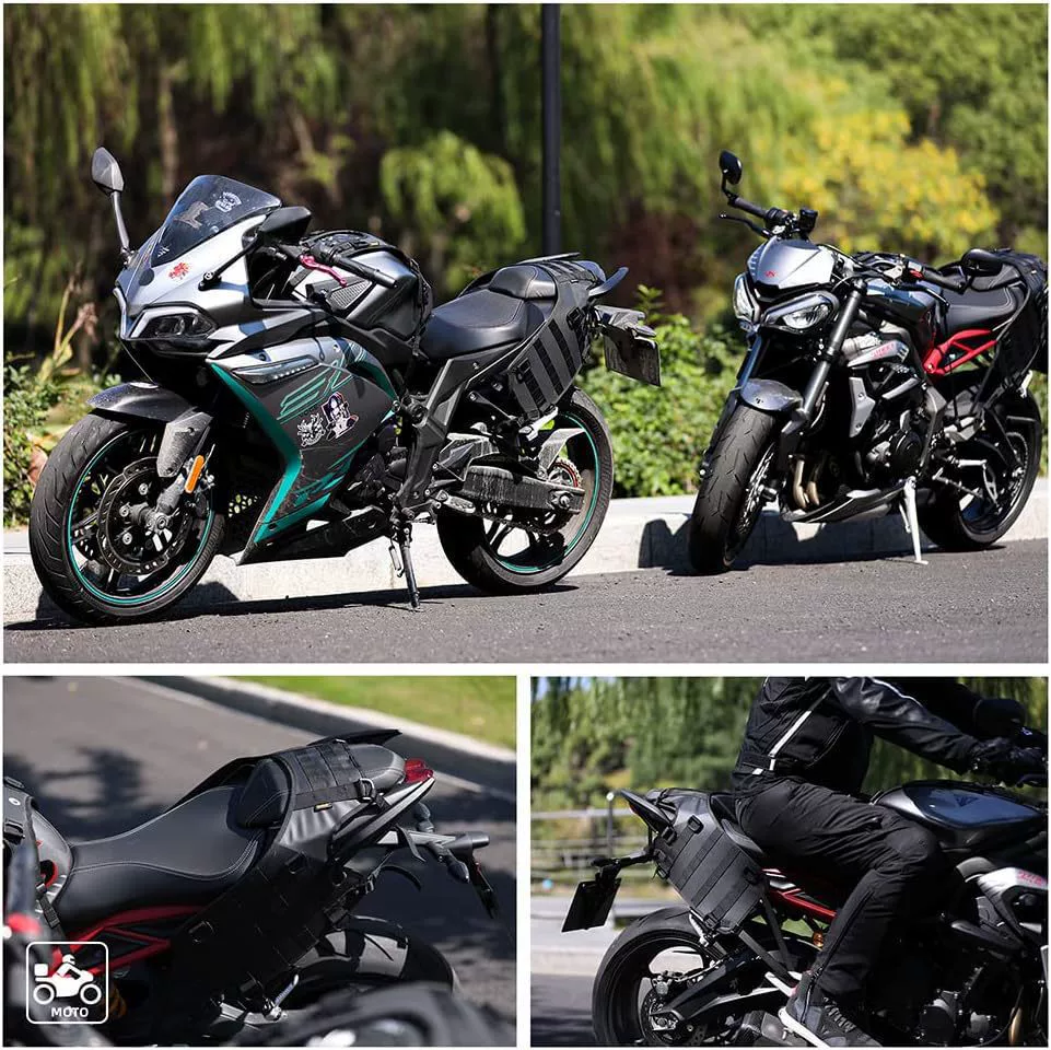 Riding equipment motorcycle fuel tank mount the base motorcycle saddle rear seat plug -in system DIY