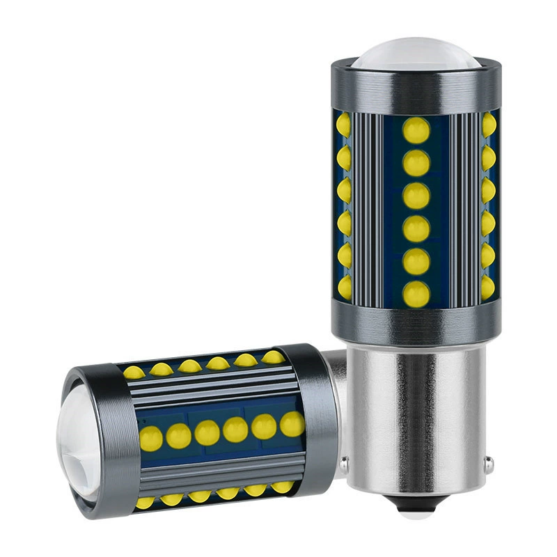 Автомобильная LED-лампа поворота Direwn, 7440 1156 T20, лампа стоп/поворот 1157 7443, COB 36SMD