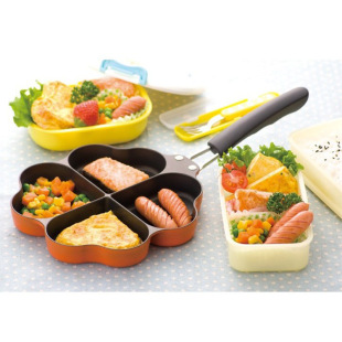 Sugiyama Sugiyama Metal Imported Household Omelette Pan Heart-Shaped Toast Bread Baking Pan Pancake Pan