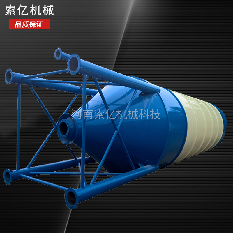 混凝土搅拌站立式水泥仓 片装水泥罐 粉煤灰储存罐规格报价