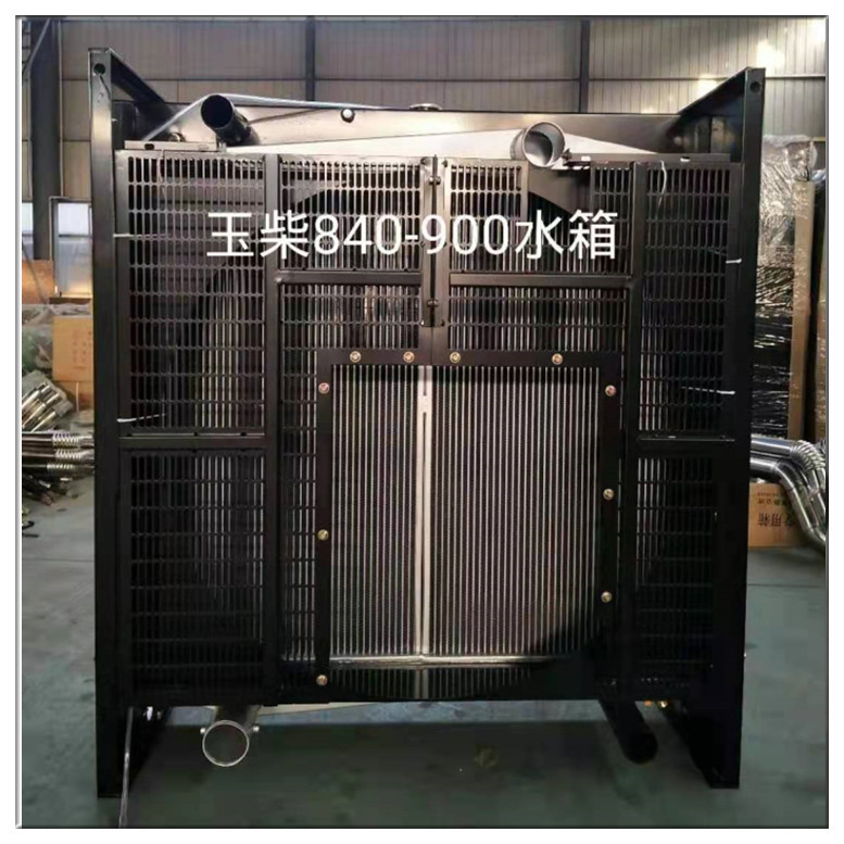 柴油发电机发动机散热器水箱中冷器管路卡箍风扇叶轮毂皮带张紧轮