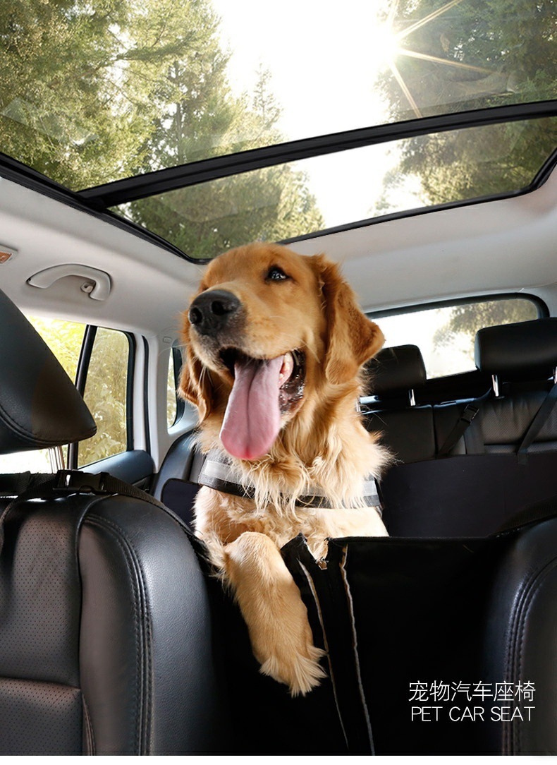 Car pet seat cushion rear Oxford cloth anti-dirty mat waterproof scratch-resistant non-sticky car dog pet mat