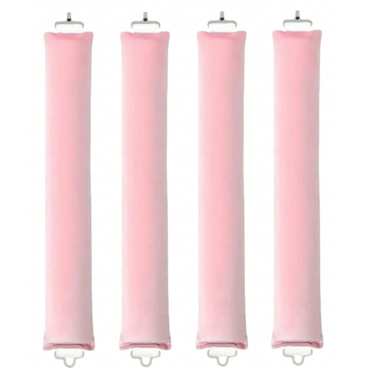 3-hook velvet hair curlers, big-wave sleep rollers set, multi-piece plush curling rods
