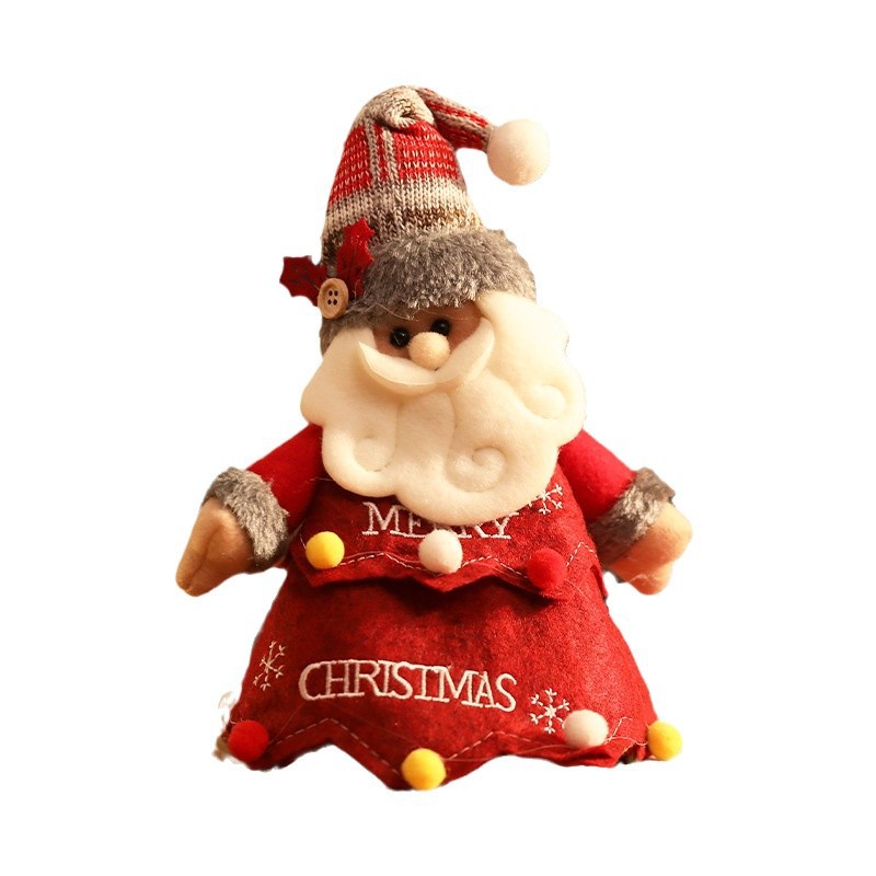 Bolsa de regalo de Navidad Nochebuena pequeño regalo creativo muñeca anciano muñeco de nieve bolsa de manzana niños bolsa de dulces