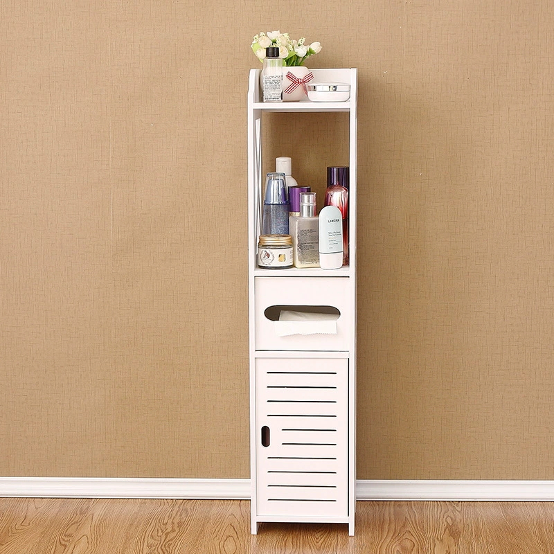 Bathroom storage cabinet clip-in storage rack bathroom large capacity multi-layer storage rack toilet floor storage cabinet