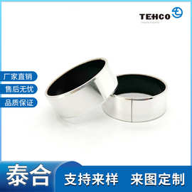 英制30DU12无油润滑衬套铁氟龙PTFE复合轴承