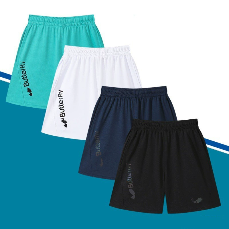 25 новых моделей шорт для настольного тенниса, быстросохнущие, дышащие, для лета, унисекс, униформа для детских тренировочных классов, групповая покупка BUTTER