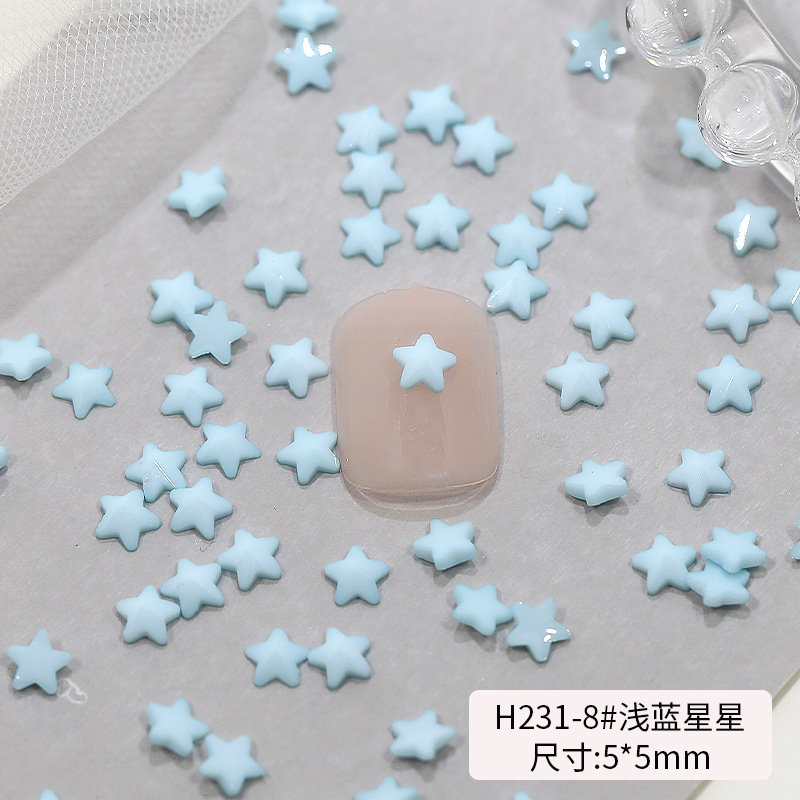 8#하늘색 별 1개