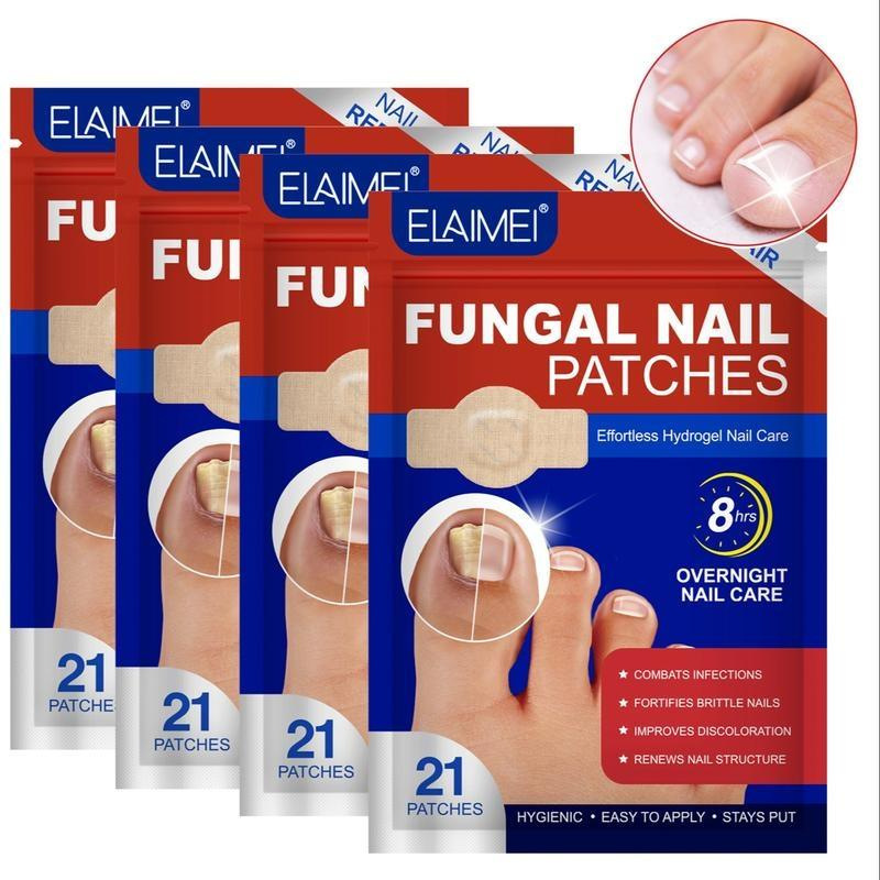 Comercio exterior transfronterizo explosivo ELAIMEI antibacteriano nail adhesivo nail groove nail adhesivo gris nail adhesivo antibacteriano reparación 21pcs