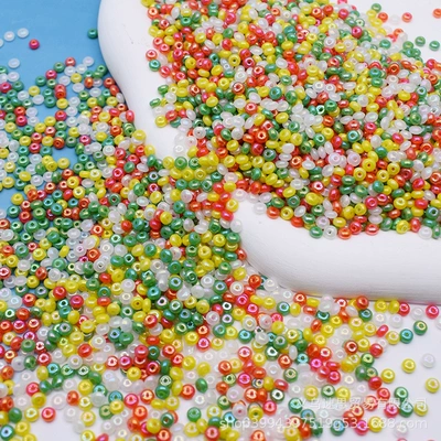 Zərgərlik ara hissələri color abacus beads donut