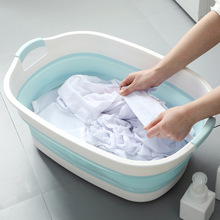 可折叠洗衣盆大号特大盆子家用婴儿宝宝儿童洗澡盆加厚耐用塑料雄