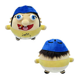 跨境清仓热销Thicc Jeffy Plush 杰夫毛绒玩具公仔玩偶
