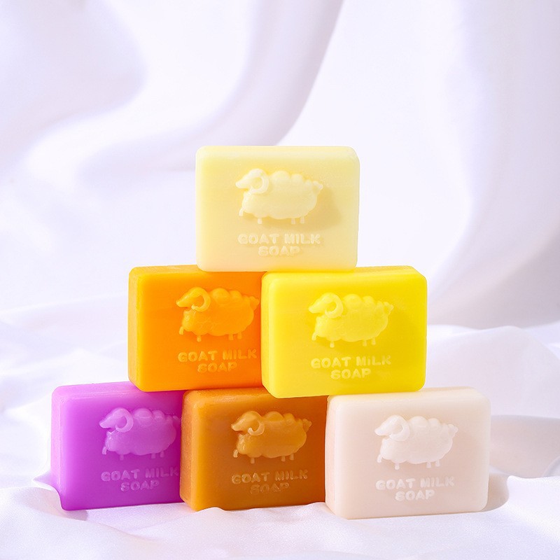 Missis Goat Milk Honey Chamomile Lemon Soap Handmade Cleansing and Moisturizing 100G