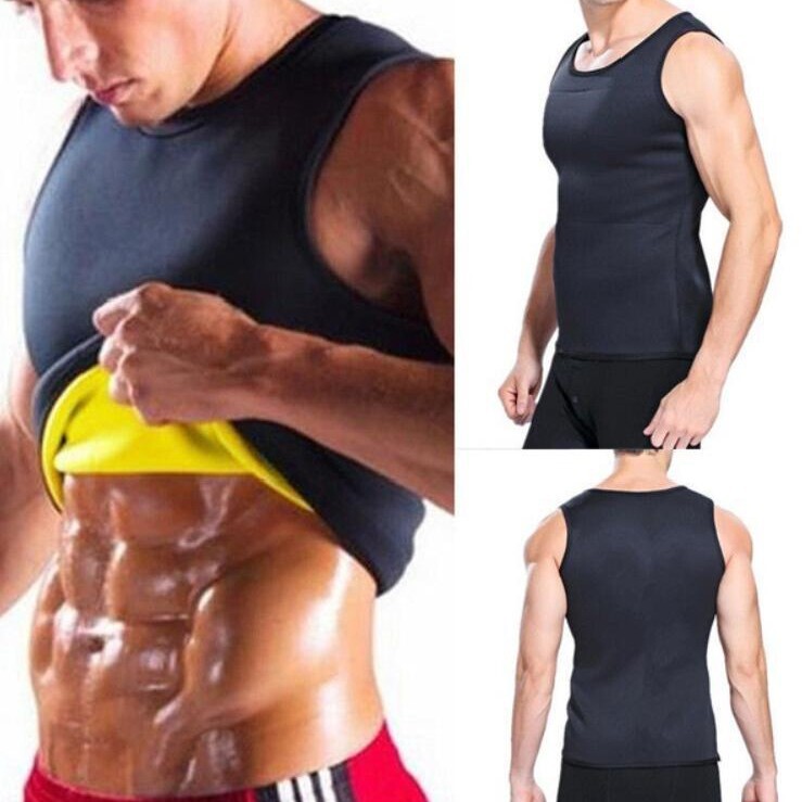 Men's Shaper Clothing Neoprene Tight Sweatshirt Abdominal Tighting Sports Fitness Clothing Shaper Sauna Sweat Vest
