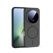 适用荣耀Magic8手机壳磁吸magic8pro肤感撞色二合一金属独立按键