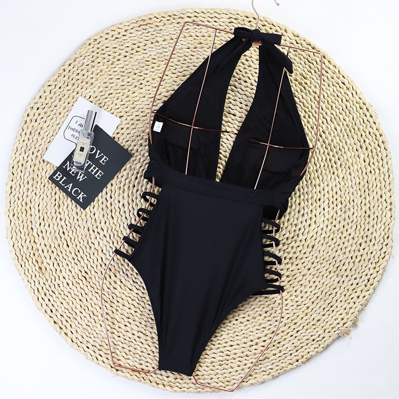 Women's Basic Modern Style Solid Color 1 Piece One Piece Swimwear display picture 8