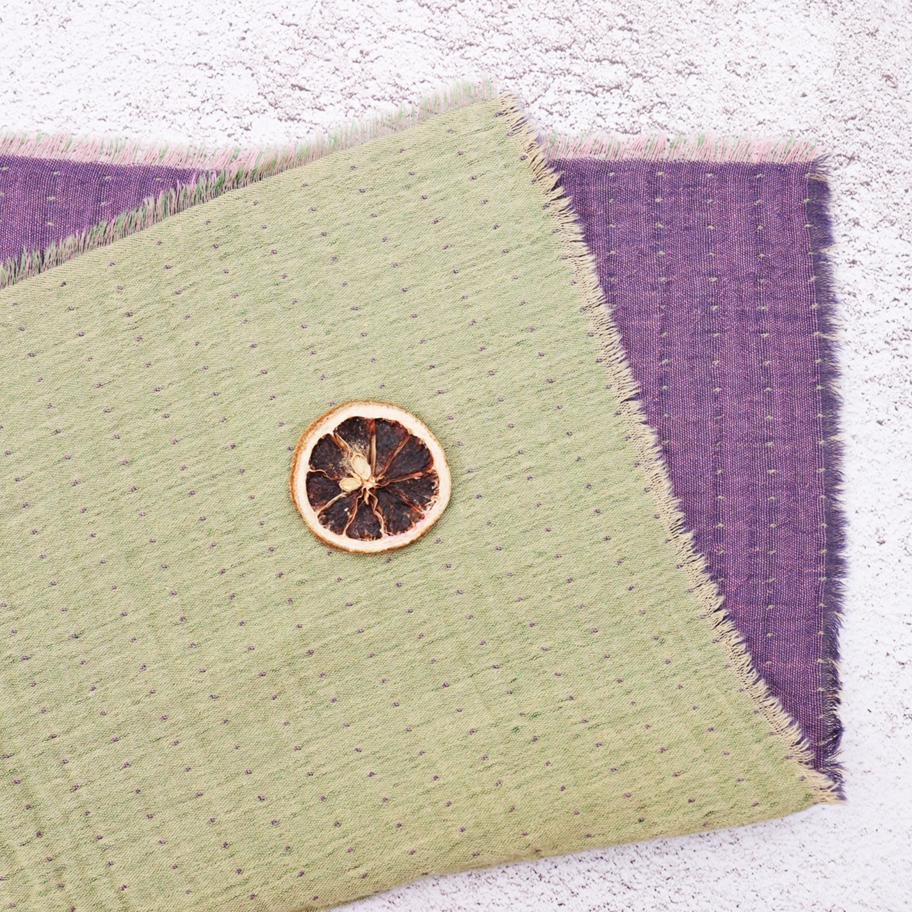 Servillas de seda de doble capa de algodón AB Jacquard tela de mesa bohemia decoración hotel toalla de té tela de clip