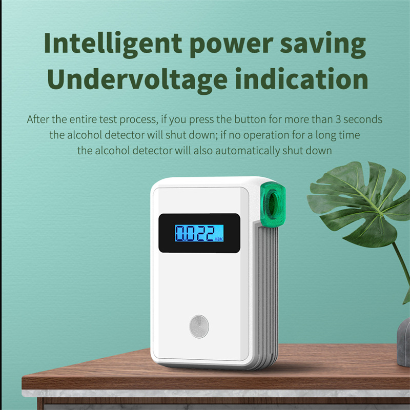 跨境Temu酒精测试仪出口日本新款吹气式便携酒驾检测仪FCC ID认证