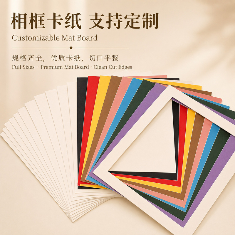 Colorful Simple Cardboard Photo Frames, Paper Frames in 4K and 16K Sizes, Paper Picture Frames, Mounting Cardboard, Colorful Paper Photo Frames Wholesale
