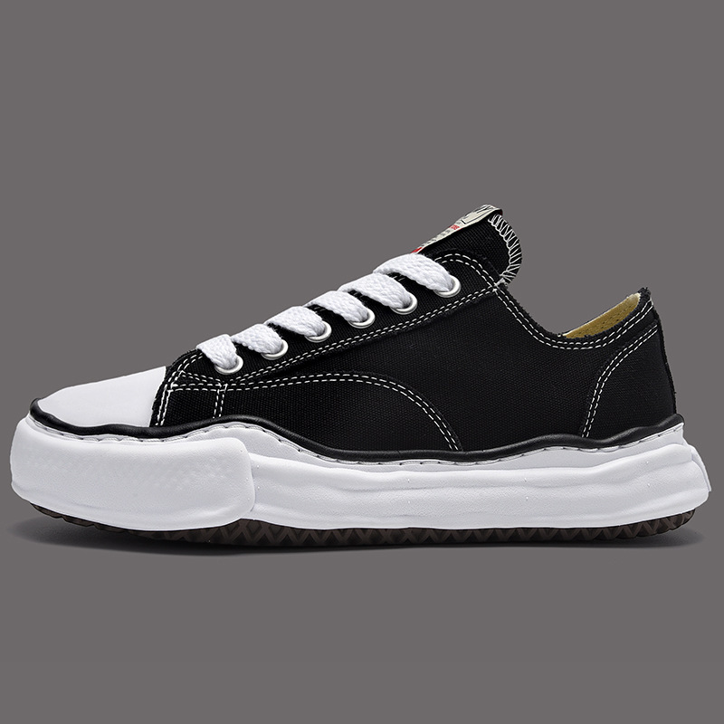 Mmy Dissolve Shoes Shawn Yue Men's Casual Shoes Three Originals Kengo Yuki Black and White Plaid Couple Shoes Retro Sneakers Women's Shoes
