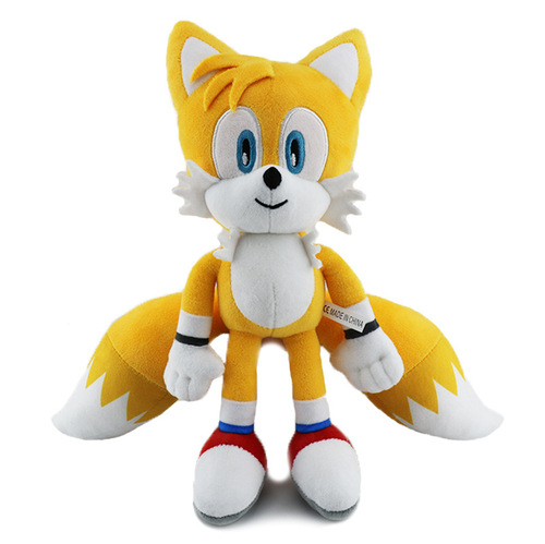 Cross-border new Super Sonics Tails Nack cartoon anime plush doll toy