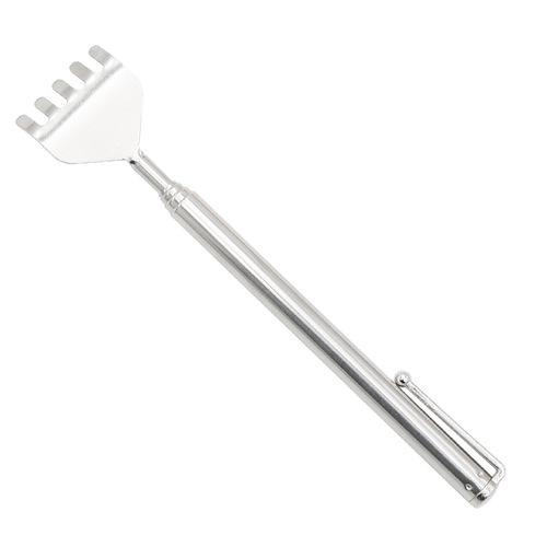 Itchy scratching device old man Le retractable stainless steel scratching back artifact massage scalpel