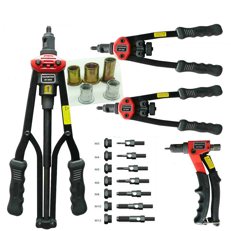 手动拉铆螺母工具铆钉枪省力半自动拉铆螺母枪拉多功能简易工具