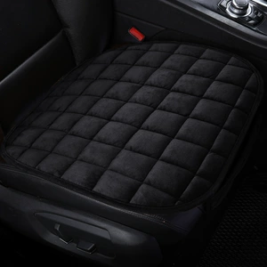 Plush cushion winter padded car cushion three-piece set a generation of hair
