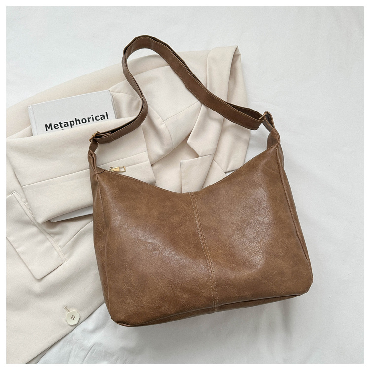 PU Große Kapazität Damen Tote Beliebte Mode Schulter Umhängetasche_voghion.com