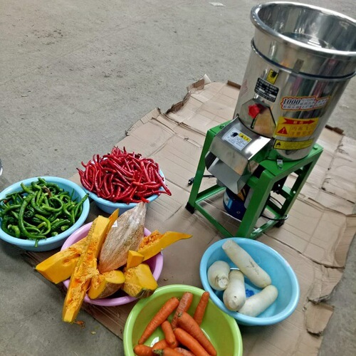 A947 commercial pepper cutting machine, electric stainless steel vegetable cutting machine, pumpkin, radish, ginger and garlic chili powder