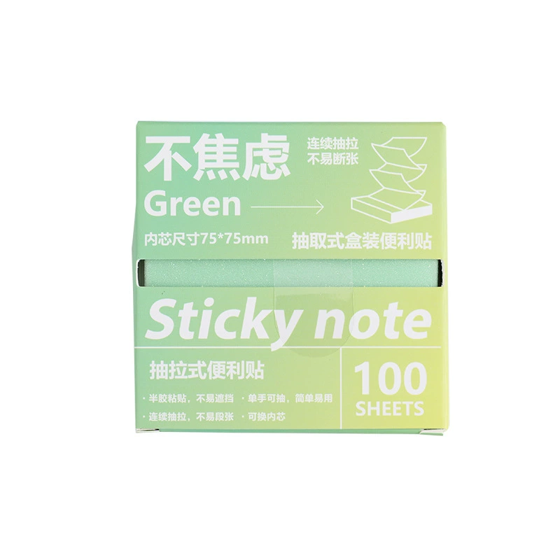 Transparent note for office, sticker, set, stationery for students