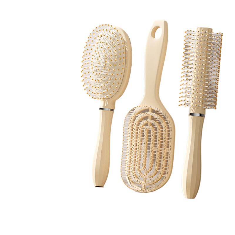 Fluffy Scalp Airbag Massage Hairbrush, Wide-Tooth Children's Comb, Student Dormitory Female Household Curling Air Cushion Brush
