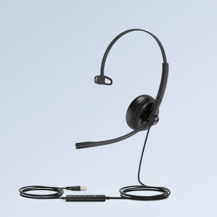 【Оригинал и подлинный】USB-гарнитура Yealink UH34 Mono, односторонняя, поддержка QD-USB, для обслуживания клиентов