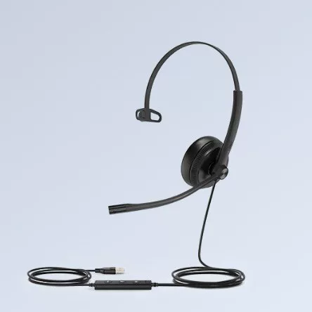 【Оригинал и подлинный】USB-гарнитура Yealink UH34 Mono, односторонняя, поддержка QD-USB, для обслуживания клиентов