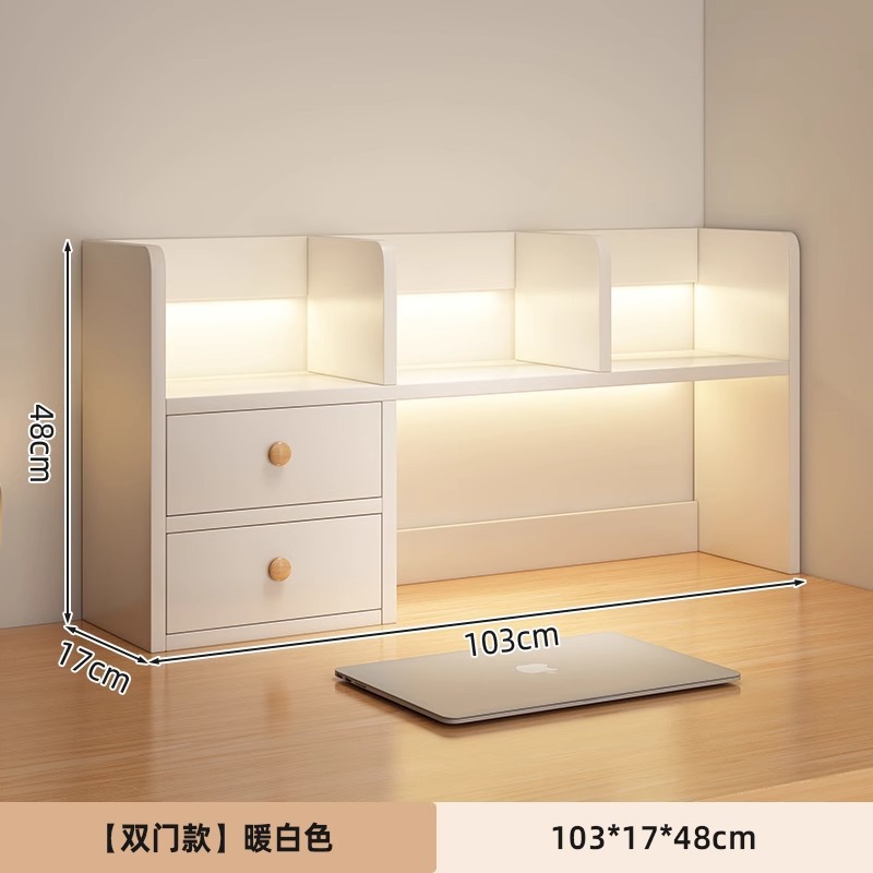 Estante de escritorio estante de almacenamiento simple dormitorio estudiantil estante de almacenamiento multicapa escritorio estante de capas escritorio pequeño estante de escritorio