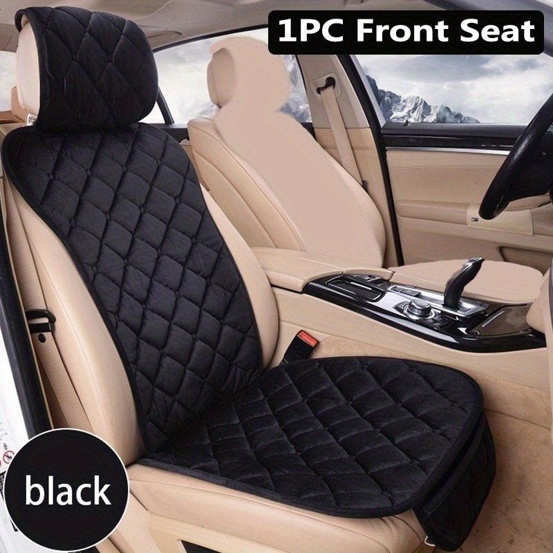 Cojín de asiento de coche de felpa comercio exterior estilo vendedor caliente franela cojín del asiento de coche interior del coche suministros cubierta de asiento de coche
