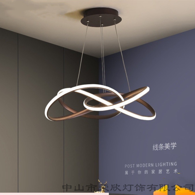 Nordic Dining Hall Lamp Chandelier Art Bar Counter Creative Personality Dining Table Home Lamps Simple Modern Living Room Hanging Lighting